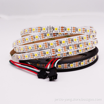5050RGBWWA warm white light bead, SK6812 built-in IC, 30l-30led casing waterproof